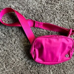 Lululemon Athletica Hot Pink Belt Bag